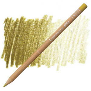 025 - Ocra verde Matita Colorata Luminance Caran d'Ache