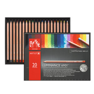 720 - Confezione 20 Colori Matita Colorata Luminance Caran d'Ache
