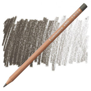 808 - Grigio francese Matita Colorata Luminance Caran d'Ache