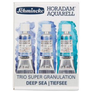 Trio Supergranulation Deep Sea 3 Tubetti da 5 ML Acquerello Horadam Schmincke