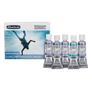 Confezione Supergranulation Deep 5 Tubetti da 5 ML Acquerello Horadam Schmincke