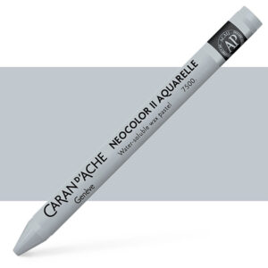 498 - Argento Pastelli Caran d'Ache Neocolor II