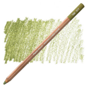 017 - Giallo reseda Matita Gessosa Pastel Pencil Caran d'Ache