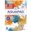 Blocco Goldline Aquapad - A4, Fogli 50 bianchi, 300 gr, Grana medio-Fine Clairefontaine