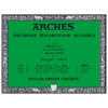 Blocco Aquarell Collato su 4 lati 20 fogli - 31 x 41 cm - Grana Fine - 300 g/m² Arches
