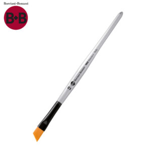 Pennello Serie 903 Obliquo Sintetico Oro M.C. Sagomato N. 4 Borciani e Bonazzi
