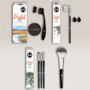Box Pastel Brushes - 6 Pennelli Borciani e Bonazzi