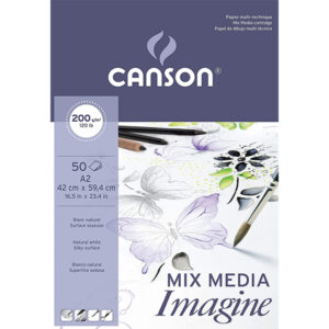 Blocco Imagine 42 x 59,4 cm, 200 gr, 50 Fogli Canson