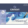 Blocco Montval 24 x 32cm, Grana Fine, 12 Fogli Canson