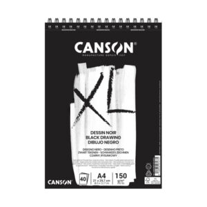 Blocco Dessin Spiralato XL 21 x 29,7 cm, 150 gr, 40 Fogli Canson