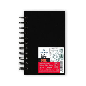 Album Art Book One - 10,2 x 15,2 cm, 100 gr, 80 Fogli Canson