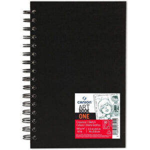 Album Art Book One - 14 x 21,6 cm, 100 gr, 80 Fogli Canson