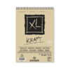 Album Spiralato Kraft XL 14,8 x 21 cm, 90 gr, 60 Fogli Canson
