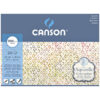 Blocco Aquarelle 23 x 31 cm, Grana Torchon 12 Fogli 300 gr Cotone 60% Canson