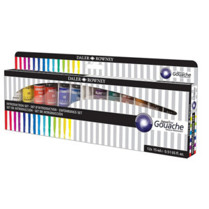 001 - Starter Set Gouache Confezione 12 tubi da 15 ML Daler Rowney