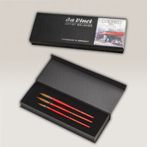 Set 3 Pennelli per Acquerello Colineo Red Da Vinci