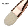 El. Pennello Serie 7407 in setola, Plein Air, a lingua di gatto, Manico Medio N. 14 Da Vinci