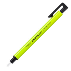 Portagomma Mono Zero Giallo Fluo Punta Tonda Diametro 2,3 mm Tombow