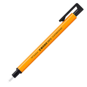Portagomma Mono Zero Arancione Fluo Punta Tonda Diametro 2,3 mm Tombow
