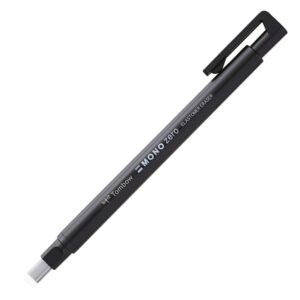 Portagomma Mono Zero Nero Punta Rettangolare 2,5 x 5 mm Tombow