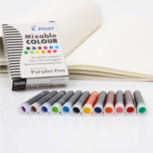 Inchiostro 12 Cartucce Parallel Pen Colori Assortiti Pilot