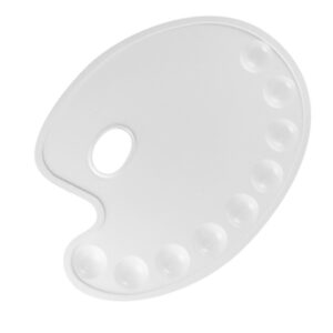 Tavolozza in metallo Ovale 18,5 x 12,5 cm Kreul
