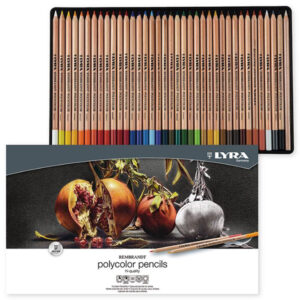 360 - Confezione Metallo 36 Rembrandt Polycolor Lyra