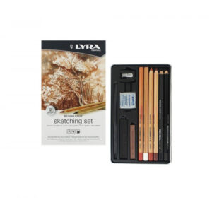 110 - Confezione Metallo Sketching Set 12 Pz. Lyra