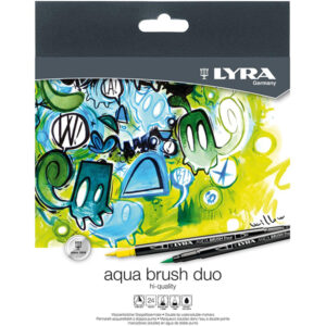 240 - Astuccio 24 Aqua Brush Duo Lyra