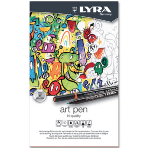 100 - Confezione Metallo 10 Lyra Artpen