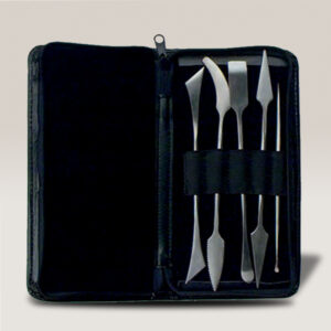 Set Attrezzi Acciaio al Carbonio per Scultore MHC860 Colorobbia