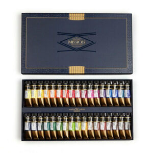 Confezione Acquerello Mission Gold 34 Tubi da 15 ML Mijello