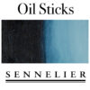 308 - Indigo Blue Pastelli Olio - Oil Sticks Sennelier