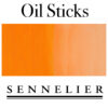 687 - Cadmium Orange Pastelli Olio - Oil Sticks Sennelier