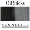 768 - Vine Black Pastelli Olio - Oil Sticks Sennelier