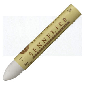 001 - White Pastelli a Olio Singoli Sennelier