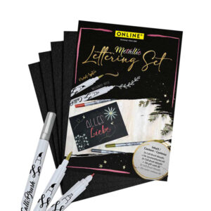 Set 3 Pennarelli Calligraphy Brush + cart. Nero Online Germany