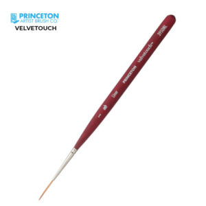 Pennello Serie P3950 Velvetouch Sintetico Liner, Manico corto N. 20/0 - Princeton