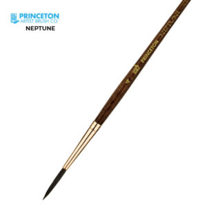 Pennello Neptune Serie 4750 Sintetico Liner Lungo, Manico corto N. 1 - Princeton