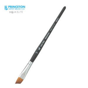 Pennello Aqua Elite Serie P4850 Sintetico Angolare, Manico corto N. 1/2'' - Princeton