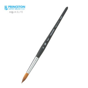 Pennello Aqua Elite Serie P4850 Sintetico Tondo, Manico corto N. 4 - Princeton