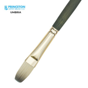 Pennello Serie P6200 Umbria Sintetico Piatto, Manico lungo N. 4 - Princeton