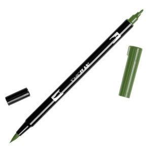 177 - dark jade - Pennarelli Dual Brush Tombow ABT