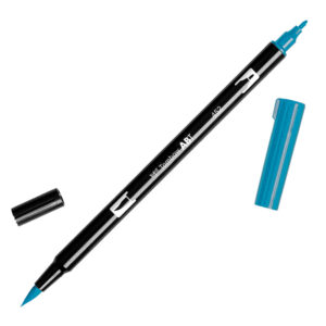 452 - process blue - Pennarelli Dual Brush Tombow ABT