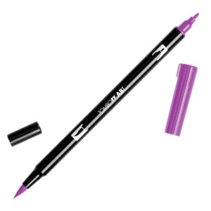 685 - deep magenta - Pennarelli Dual Brush Tombow ABT