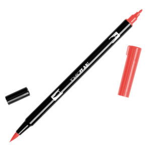 845 - carmine - Pennarelli Dual Brush Tombow ABT