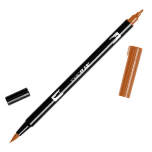 977 - saddle brown - Pennarelli Dual Brush Tombow ABT