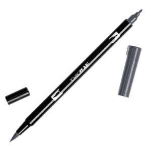 045 - cool gray 10 - Pennarelli Dual Brush Tombow ABT