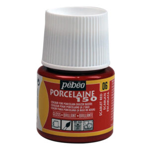 006 - Scarlatto - 45 ML Porcelaine 150 Brillante Pebeo