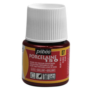 007 - Rubino - 45 ML Porcelaine 150 Brillante Pebeo